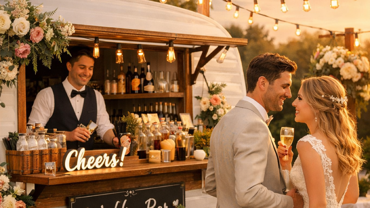 Cum să alegi barul mobil perfect pentru nunta ta